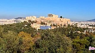 Jamie Young enjoying Greece, fucking hot girlfriend
