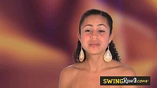 Couple have a good time with sexy masseuses, swapping