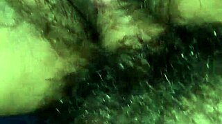 makka begs me to dive into her hairy mexican pussy now