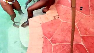 Ebony and redhead babes sucking dicks like crazy in a wild threesome 😏