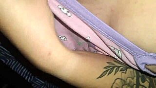 Uncle's Wife Sends Naughty Clip from Next Room