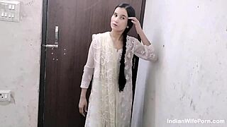 Newly married bhabhi's first experience with another man
