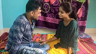 desi boyfriend bangs two sexy girlfriends at home together. wild muff diving and assfucking unfold.