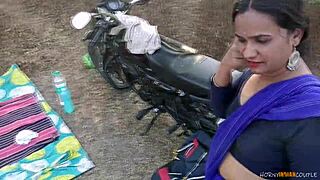 Real girl from the village has sex with her boyfriend in the jungle