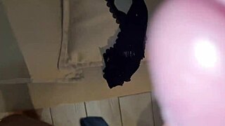 Man, found stepmom’s wet panties at home and couldn’t hold back. Jerked hard with huge cock in suit!