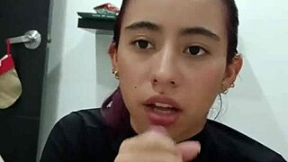 hot guy bangs stepsister with wild oral finish