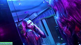 Hot Indian model fucked by her special fan in steamy Hindi action