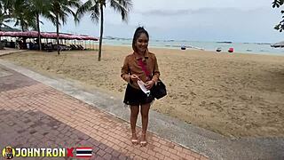 Asian Model Creampied In POV CFNM Scene