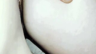 Skinny mature woman in doggy style takes anal passion