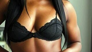 Ariaana lopez's ebony xxx by AI