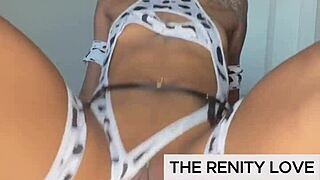Serenity Love Toys Her Ebony Pussy Solo