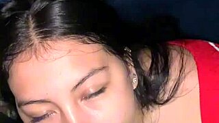 My stepmom is in the kitchen and it turns me on to get fucked