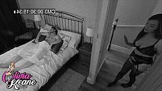 18-year-old beauty fucked by her stepdad in her tight pussy