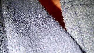 Sexy Italian Boy Masturbates While Spied by Stepsister in Dirty Talk Session