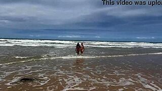my friend and i stripped bikinis on bahia beach for fun