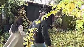 Picked up and taken home for deepthroat and facial action with milf