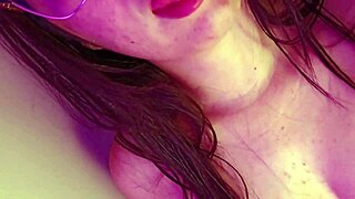 pussy play with a big dildo leads to creamy cumshot