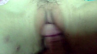 Enormous Natural Tits Bursting from Tight Bikini! Sucking Fat Cock for Messy Finish!