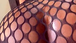 Petite girl with small bubble ass rides a big dick
