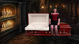 granny vampyra pegs and sucks cock like a cum vampire 🧛‍♀️