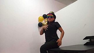 Feeling bored at work, I insert a butt plug to arouse myself as an office slut.