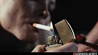 Smoking Fetish Compilation 2025 Features Sexy Babes with Cigarettes in POV Action.