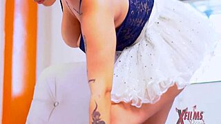 Ballet dancer with huge tits fucking her coacheer