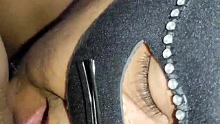 Hijastro Caught Me in Lingerie, Gave Me Rough Ass and Pussy Licking, Tore My Virgin Ass