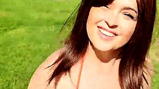 Hot bikinied moms expose big jugs in public