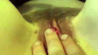 Hard Fucking with Pink Toy in Tight Wet Pussy