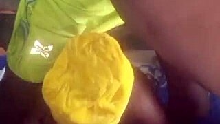 Chubby British lesbian presses huge natural boobs in dark German room. See every detail!
