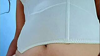 Beautiful Latina Stepmother with Thick Vaginal Lips Shakes Her Big Ass While Fingering Herself Horny and Seeking a Fuck Partner at Home