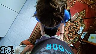 The Best Blowjob Ever, I Love The Milk From This Skinny Wife