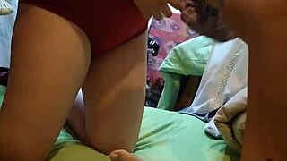 My stepdad fucked me in my room