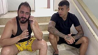 Fucking the new boyfriend in porn movie