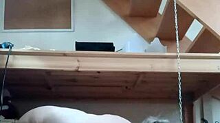 The slave is fucked in the office of the master on 2024 08 18