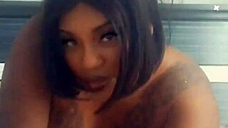 Teasing milf with big tits in ripped clothes