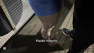 Married woman banging nonstop on BR 153 highway for drivers' delight