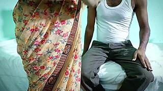 desi lucky boy bangs hot bhabhi instead of her husband