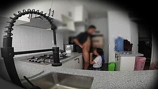 Hidden Camera Films Nympho Neighbor Fucking