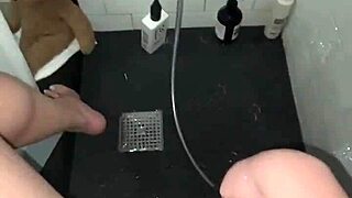 saudi escort girl masturbates tight teen pussy in shower