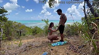 Ever tried anal sex on a northeastern beach outdoors?