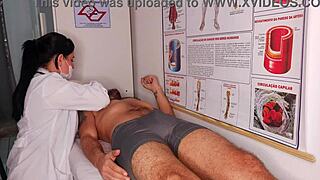 I showed my penis to the nurse in front of her face
