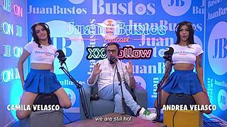 Hot Latin Stepsisters Ride Fuck Machine Wild Together!