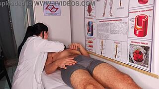 I showed my penis to the nurse in front of her face