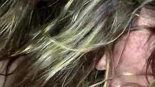 Wife Sucking Off Another Man Behind Closed Doors