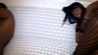 Ebony groupsex orgy with big cocks and ripped clothes