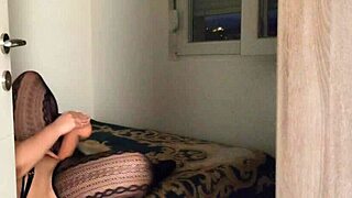 I Caught Her Playing Solo With a Huge Monster Dildo