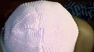 Masked curvy baddie deep throats huge BBC in sexy lingerie. Watch her seduce in homemade close-up action.