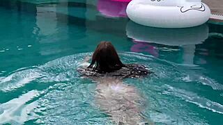 Excited Stepdaughter Feels Thrill Fucking Stepdad at Hotel